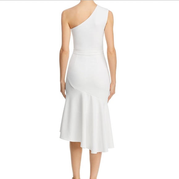 Aqua dresses one shoulder size Off white NWT $228 - Picture 2 of 3